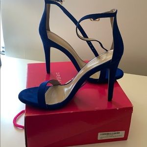 Royal blue Sandal heels